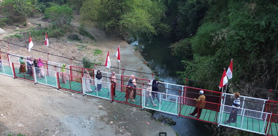 Jembatan Garuda Gantung Perintis