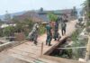 TNI Siapkan Perbaikan 10 Jembatan di Mojokerto Lewat Program Jembatan Perintis Garuda