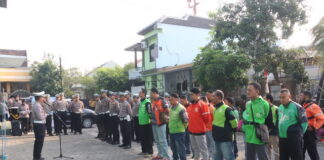 Satlantas Polres Mojokerto beri SIM C gratis kepada komunitas ojol