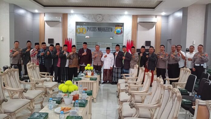 MUI Kabupaten Mojokerto bertemu Kapolres Mojokerto membahas sound horeg