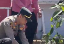 Polsek Pacet Bangun Kepedulian Lingkungan Bersama Warga Claket