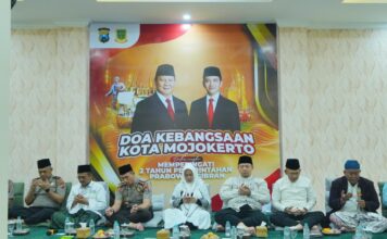 Dua Tahun Prabowo-Gibran, Pemkot Mojokerto dan Polres Gelar Doa Kebangsaan