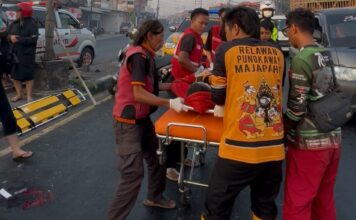 Kecelakaan Maut di Sooko Mojokerto, Dua Orang Berboncengan Vario Meninggal Dunia