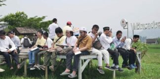 Khataman Al-Qur’an Braille di Kaki Penanggungan, Bawa Harapan bagi Santri Tunanetra
