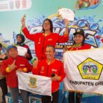 Atlet Renang Baiq Aisyah Sumbang Emas Pertama untuk Kota Mojokerto di POPDA XV Jatim